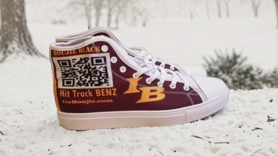 Boujie 1's - Burgandy & Gold