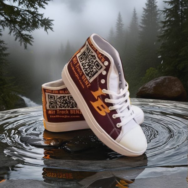 Boujie 1's - Burgandy & Gold - Image 3